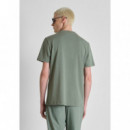 CAMISETA MANGA CORTA FA100258 VERDE AGAV