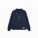 Polo YUXUS Navy "icons"
