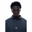 Polo YUXUS Navy "icons"