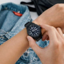 Reloj Casio MRW-200H-1B2V Analógico Hombre 100M Resistente al Agua Calendario Día y Fecha Correa Resina Negra