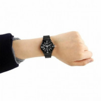 Casio LRW-200H-1BV Reloj Analógico Mujer – 100M – Bisel Giratorio – Fecha – Resina