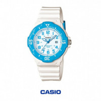 Casio LRW-200H-2BV Reloj Analógico Mujer – 100M – Fecha – Bisel Giratorio