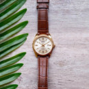 Reloj Casio MTP-1302PGL-9AV Hombre Analógico Clásico · WR 50M · Cristal Mineral · Correa Piel Marrón