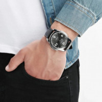 Reloj Casio MTP-1314PL-8AV Analógico Hombre con Fecha, WR 50M y Correa de Piel