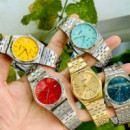 Reloj Casio MTP-B145D-4A2V para hombre, analógico con fecha, acero inoxidable, WR 50M