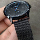 Reloj Casio MTP-E710MB-1AV para Hombre, Analógico, 50M WR, Acero Inoxidable, Malla Negra, Fecha