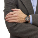 Reloj Casio MTP-B135RL-1AV Hombre Analógico con Día y Fecha, 50M WR, Correa de Piel