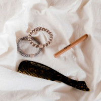 Coletero Mole-beige Glitter  KKNEKKI