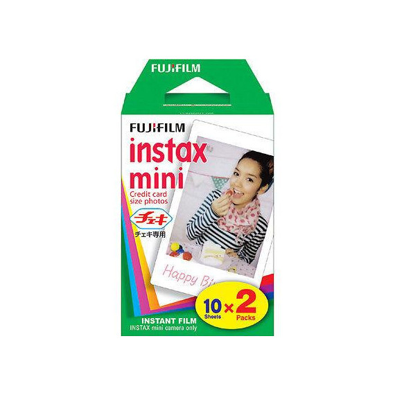 FUJIFILM Película Instantanea Pack 2X10