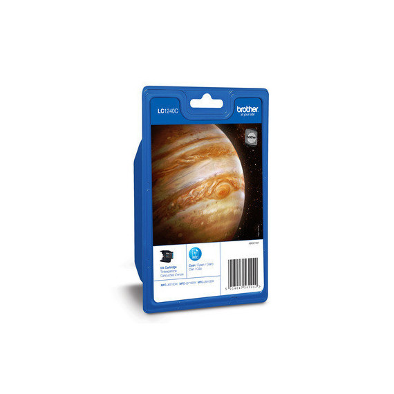 BROTHER Cartucho Tinta LC-1240C Cian