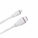 RASPBERRY Cable Micro HDMI a HDMI 1M Color Blanco