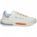 Deportivo Coordenadas Nylon Blanco  LACOSTE