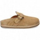 Zueco ante Beige  POLO RALPH LAUREN