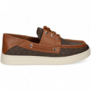 Nautico Logo Cuero+moka  MICHAEL KORS
