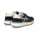 Deportivo Ante+nylon Azulon+azul  PREMIATA