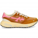 Deportivo Ante+malla Rosa+teja  PREMIATA