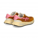 Deportivo Ante+malla Rosa+teja  PREMIATA