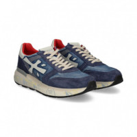 Deportivo Ante+malla Multi Azul  PREMIATA