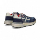 Deportivo Ante+malla Multi Azul  PREMIATA