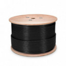 CABLE DE RED BOBINA ONEWAY CAT.7 S/FTP 100M BLACK
