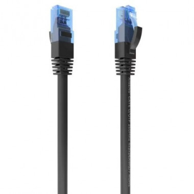 CABLE DE RED CAT.6 UTP 0.25M AISENS BLACK
