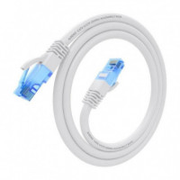 CABLE DE RED CAT.6 UTP 0.75M AISENS WHITE