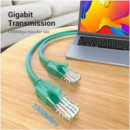CABLE DE RED CAT.6 UTP 2M VENTION GREEN
