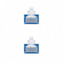 CABLE DE RED CAT.6 UTP FLEX 2M NANOCABLE BLUE