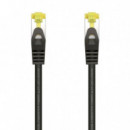 CABLE DE RED CAT.7 S/FTP 0.25M AISENS BLACK