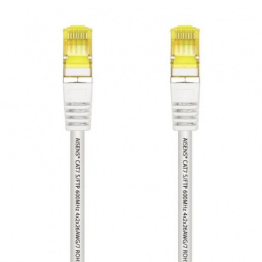CABLE DE RED CAT.7 S/FTP 1M AISENS WHITE