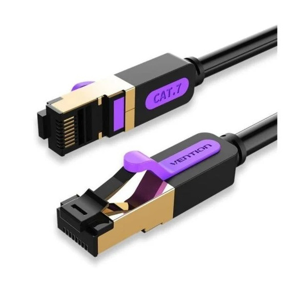 CABLE DE RED CAT.7 SFTP 5M VENTION BLACK