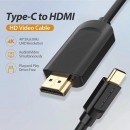 CABLE CONVERSOR HDMI 1.4 4K VENTION USB-C/M - HDMI