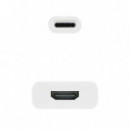 CABLE CONVERSOR NANOCABLE THUNDERBOLT USB-C C A HD