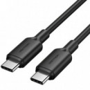 CABLE USB 2.0 VENTION TIPO USB-C/M-C/M 3A 1M BLACK