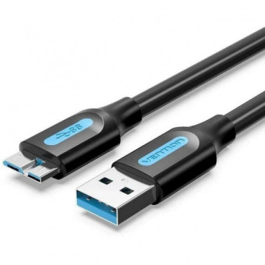 CABLE USB-A/M 3.0 - MICROUSB/M VENTION 5GBPS 10W 0