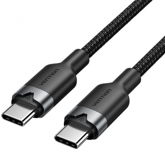 CABLE USB-C VENTION TIPO USB-C/M - USB-C/M 3A 60W