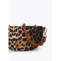 Bolso Media Luna de Leopardo y Efecto Piel de LOLA CASADEMUNT