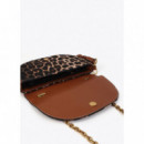 Bolso Media Luna de Leopardo y Efecto Piel de LOLA CASADEMUNT