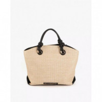 Bolso Capazo en Rafia de LOLA CASADEMUNT