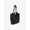 Shopper Lc Animal con Detalle Cadena de LOLA CASADEMUNT