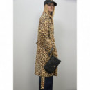 Bandolera con Solapa Pespunte Logo de LOLA CASADEMUNT