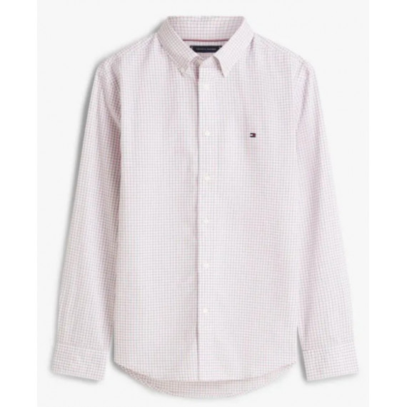 TOMMY HILFIGER - Core Tattersall Poplin Rf Shirt - 0QJ - F|MW0MW41400/0QJ