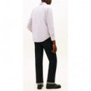 TOMMY HILFIGER - Core Tattersall Poplin Rf Shirt - 0QJ - F|MW0MW41400/0QJ