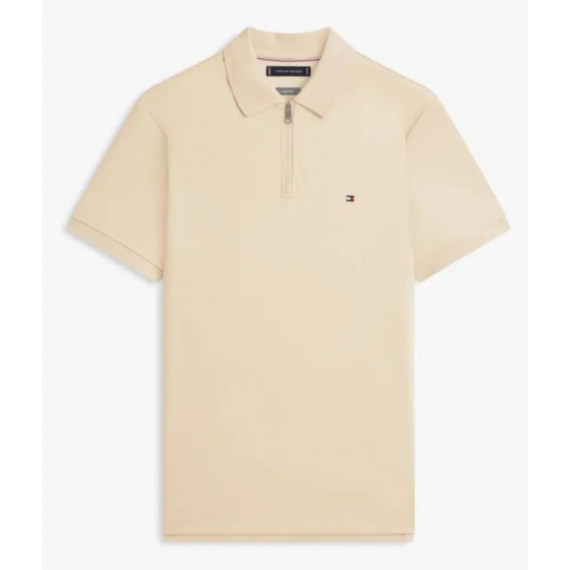 TOMMY HILFIGER - Interlock Zip Reg Polo - Rbt - F|MW0MW42758/RBT