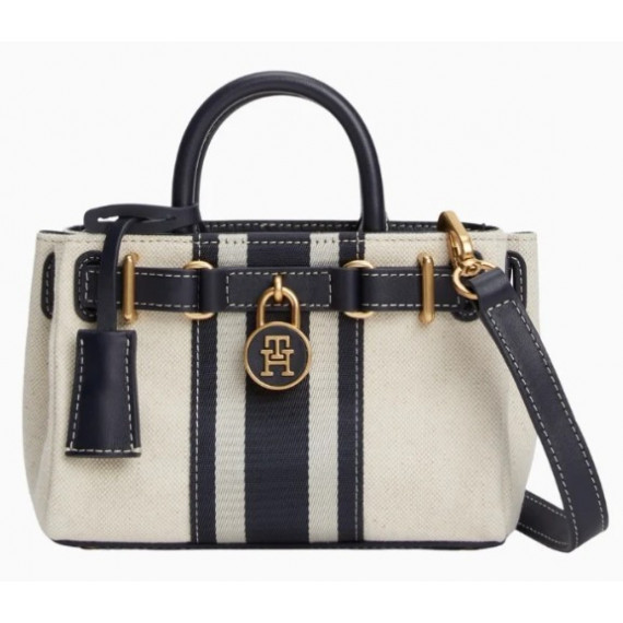 TOMMY HILFIGER - American Icon Micro Tote Canvas - 0K4 - F|AW0AW18625/0K4