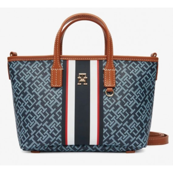 TOMMY HILFIGER - Th Monoplay Mini Tote Stripe Le - 0GY - F|AW0AW18389/0GY