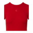 Ss Ctn Contour 1X1 Rib Ss Mini D Adrenal  CALVIN KLEIN