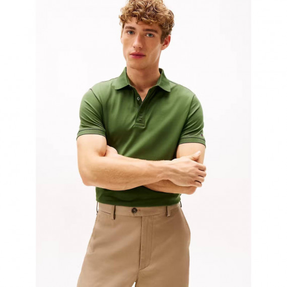 Hidden Placket Detail Reg Polo Mountain  TOMMY HILFIGER