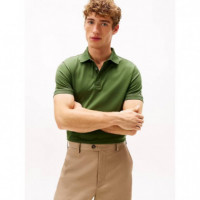 Hidden Placket Detail Reg Polo Mountain  TOMMY HILFIGER