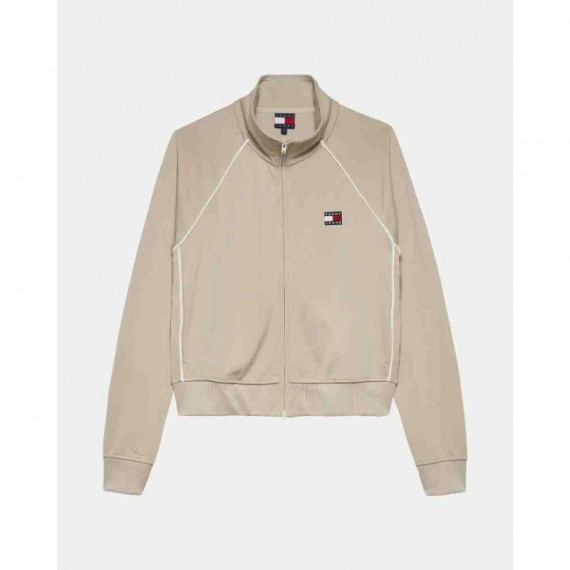 Tjw Badge Track Jacket Ext Gulf Sand  TOMMY JEANS